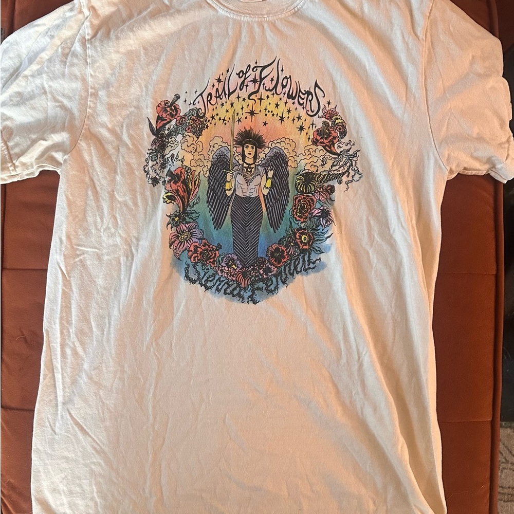 White Graphic Tee